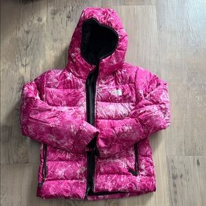 The North Face Vibrant Pink Hooded Jacket